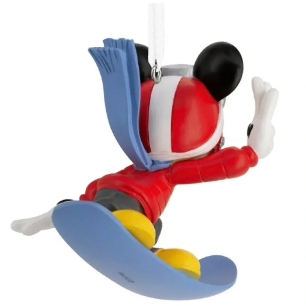 Hallmark Disney’s “Mickey Mouse Snowboarding” Christmas Ornament (NWT)